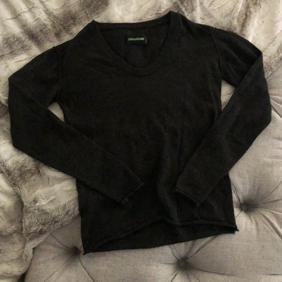 Zadig & Voltaire Sweaters - Zadig Voltaire gray sweater size S